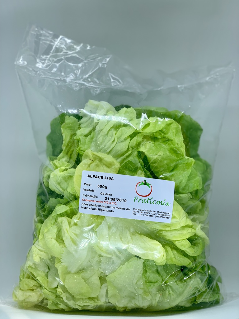 Alface Lisa Higienizada