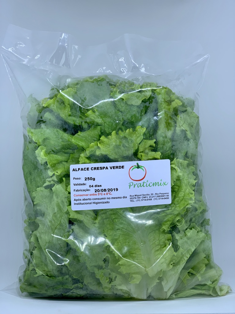 Alface Crespa Higienizada