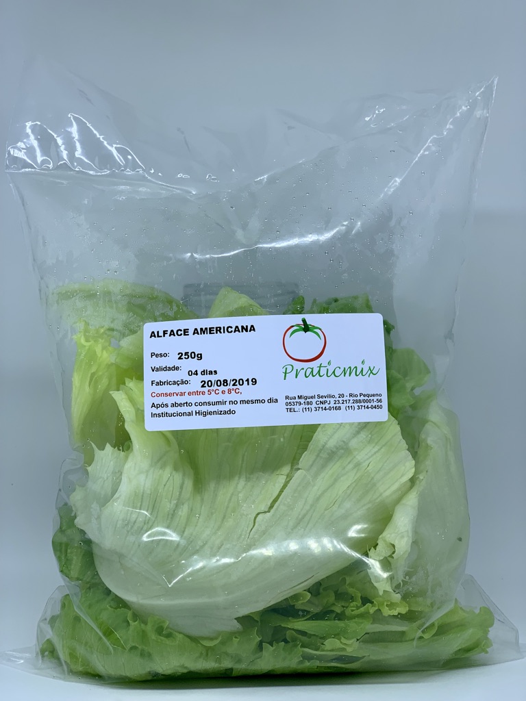 Alface Americana Higienizada